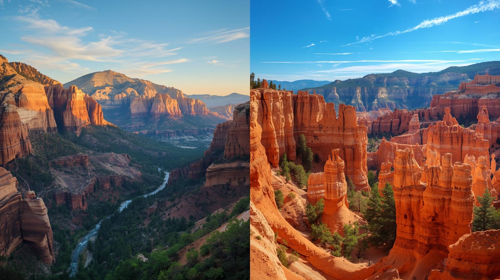 Zion vs Bryce The Quick Comparison